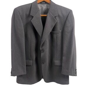 Men’s Andrew Fezza grey suit jacket 44R